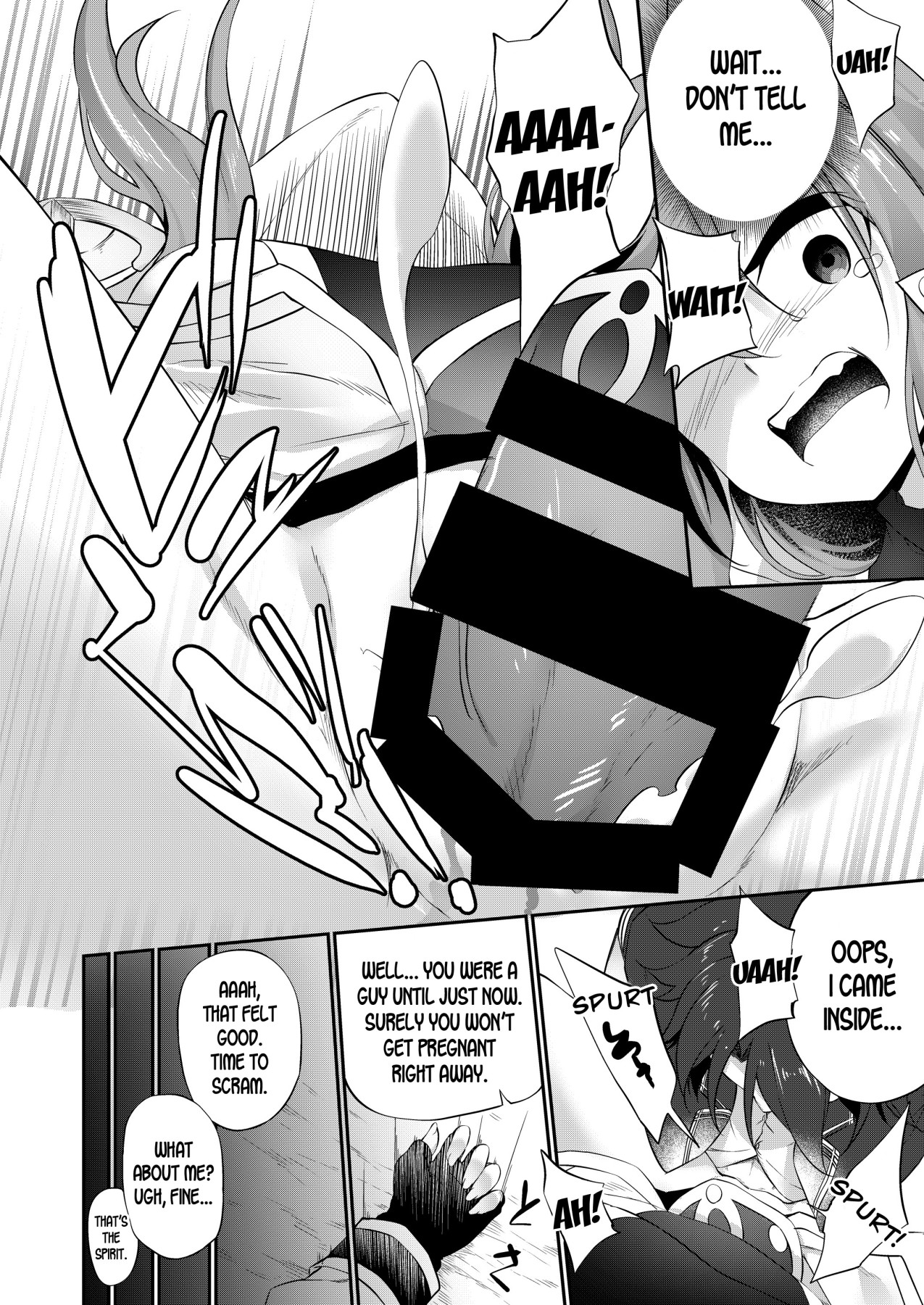 Hentai Manga Comic-Bitch Falling-Read-14